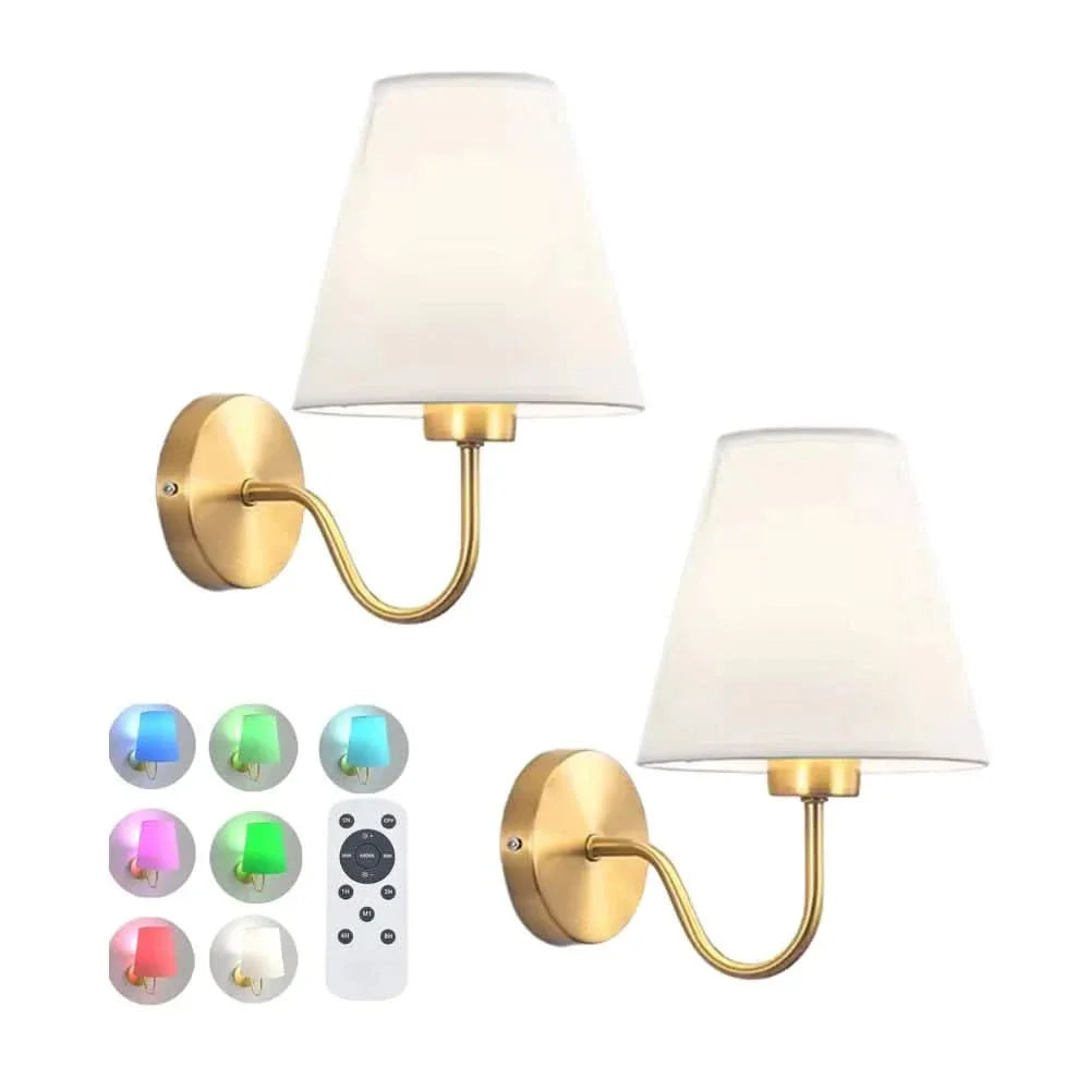 LuminArc™ Wireless Wall Sconce (SET OF 2 + 2 BULBS FREE)