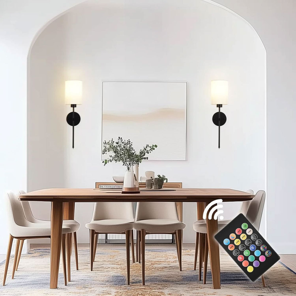 Iluminating™ Wireless Wall Sconces (SET OF 2 + 2 BULBS FREE)