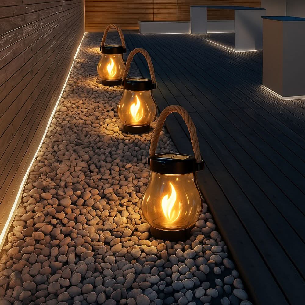 Iluminating™ – Solar-Powered Outdoor Lantern Lights