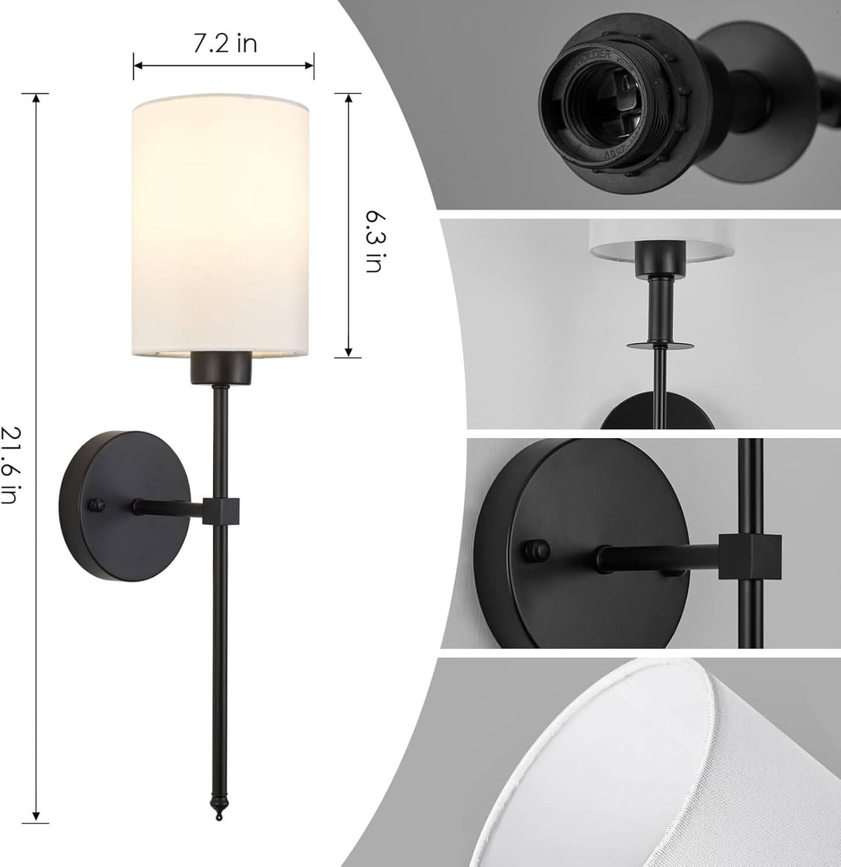 Iluminating™ Wireless Wall Sconces (SET OF 2 + 2 BULBS FREE)