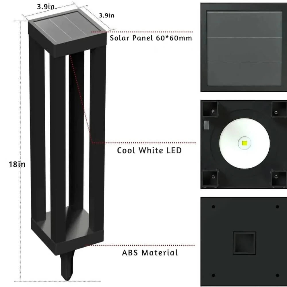 Outdoor Solar Lanterns (2 Packs)