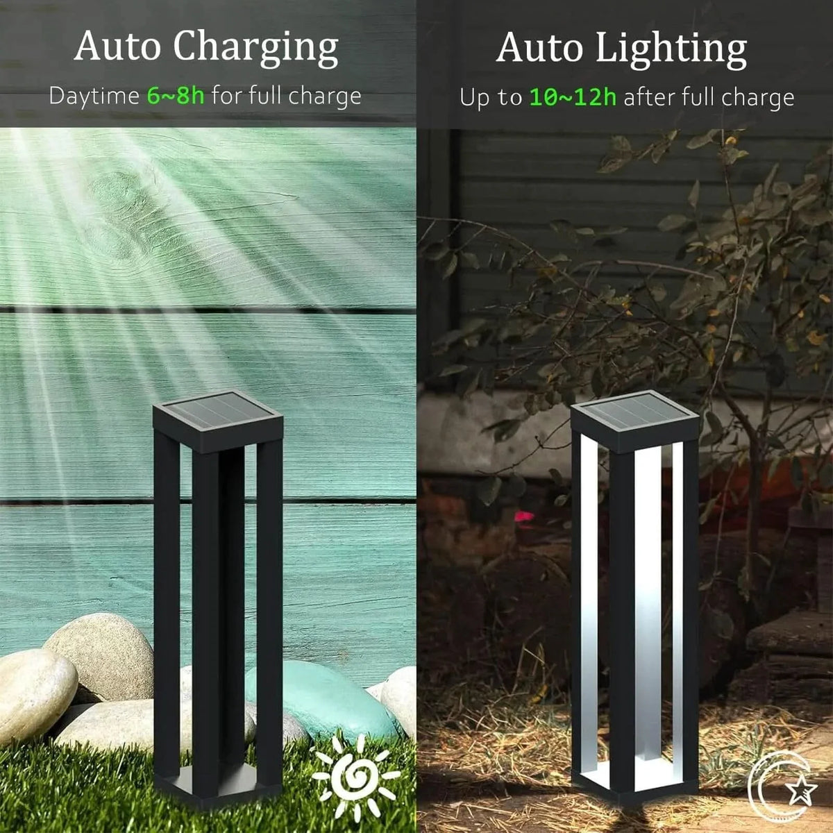 Outdoor Solar Lanterns (2 Packs)