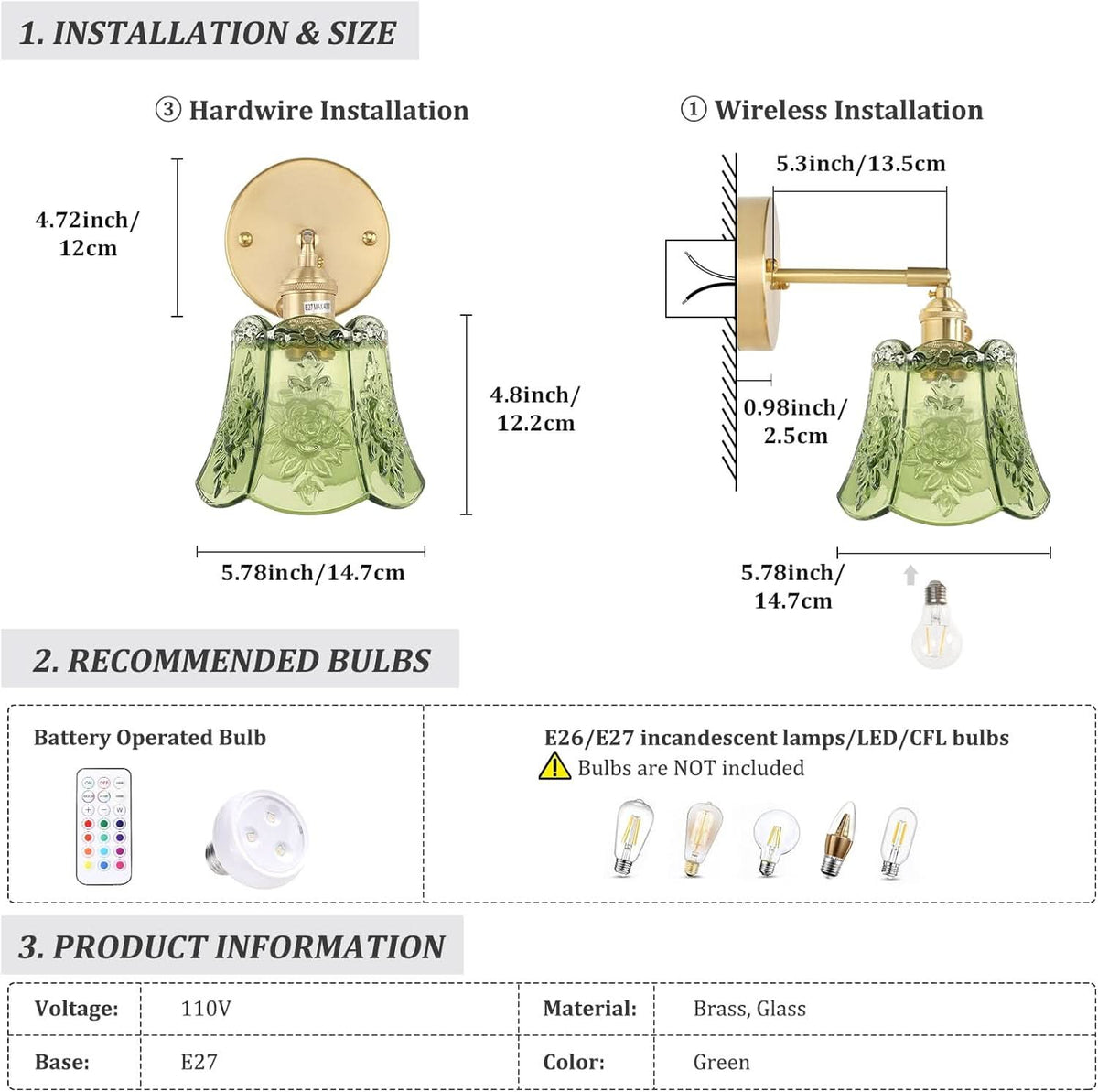 Illuminating Vintage Elegance Wall Sconce