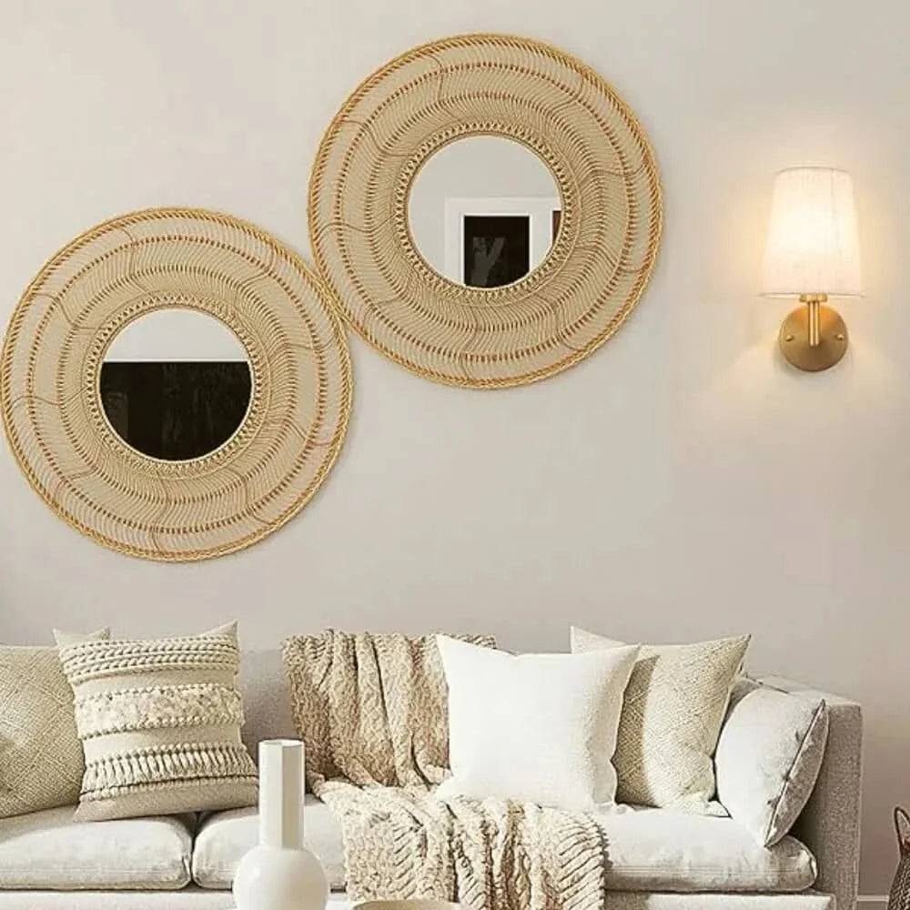 Wireless Fabric Wall Lamp (2 Packs)