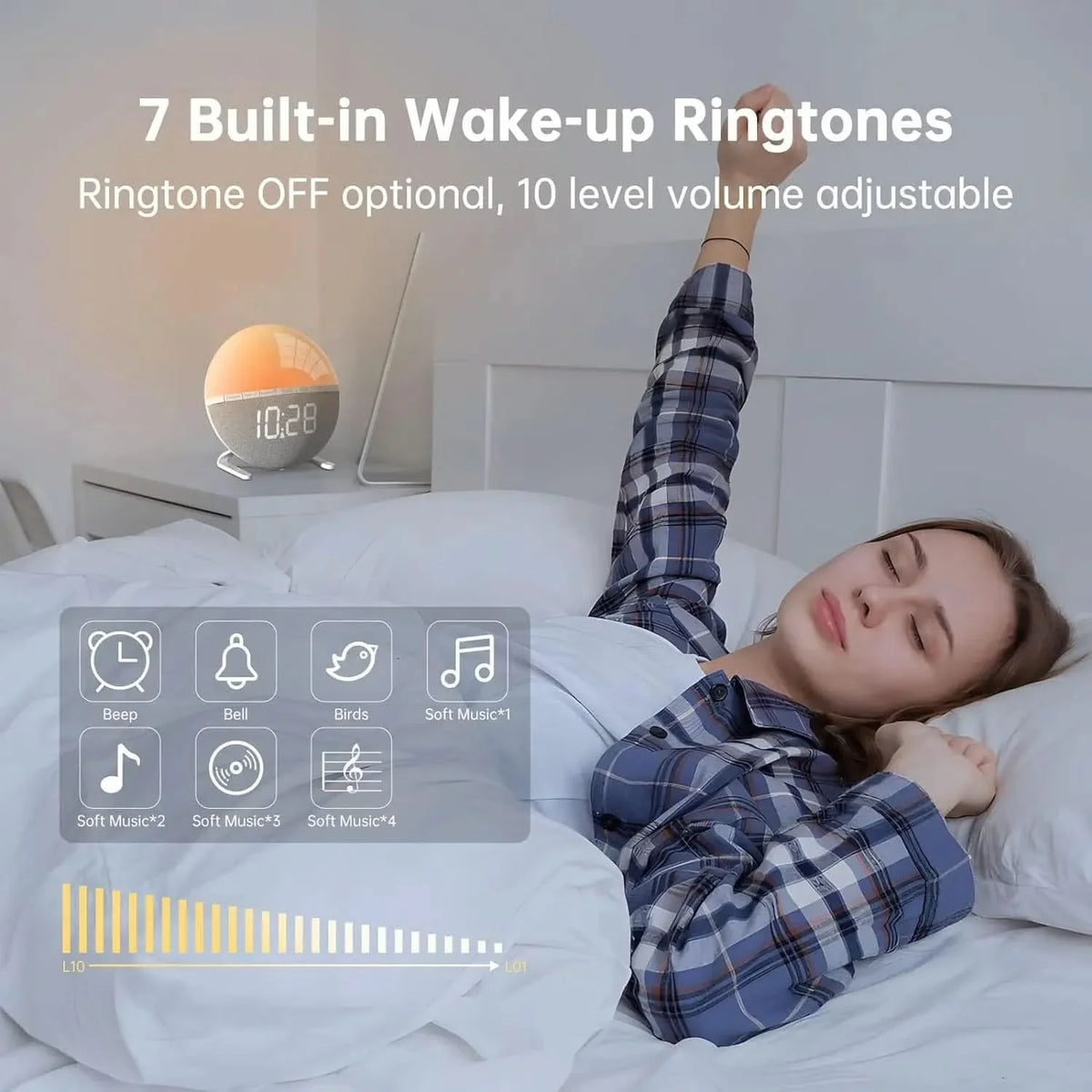 Dreamy Sunrise Alarm Clock