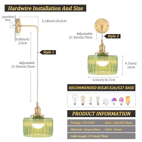 Cozy Vintage Glow Wall Light