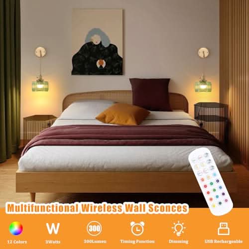 Cozy Vintage Glow Wall Light