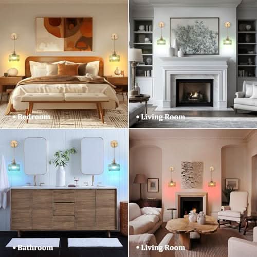 Cozy Vintage Glow Wall Light